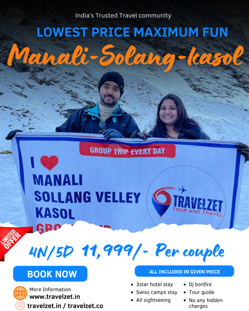 Manali Solang Kasol 4N 5D Tour Packages Poster